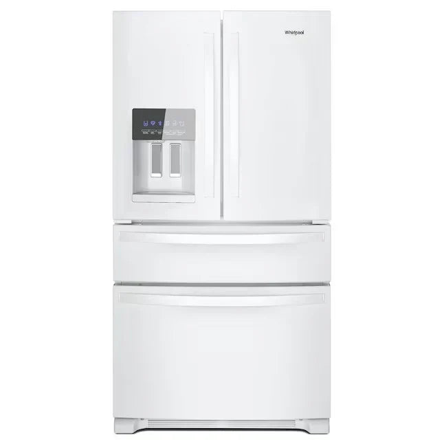 Whirlpool 24.5-cu ft 4-Door French Door Refrigerator with Ice Maker (Fingerprint Resistant Stainless Steel) ENERGY STAR