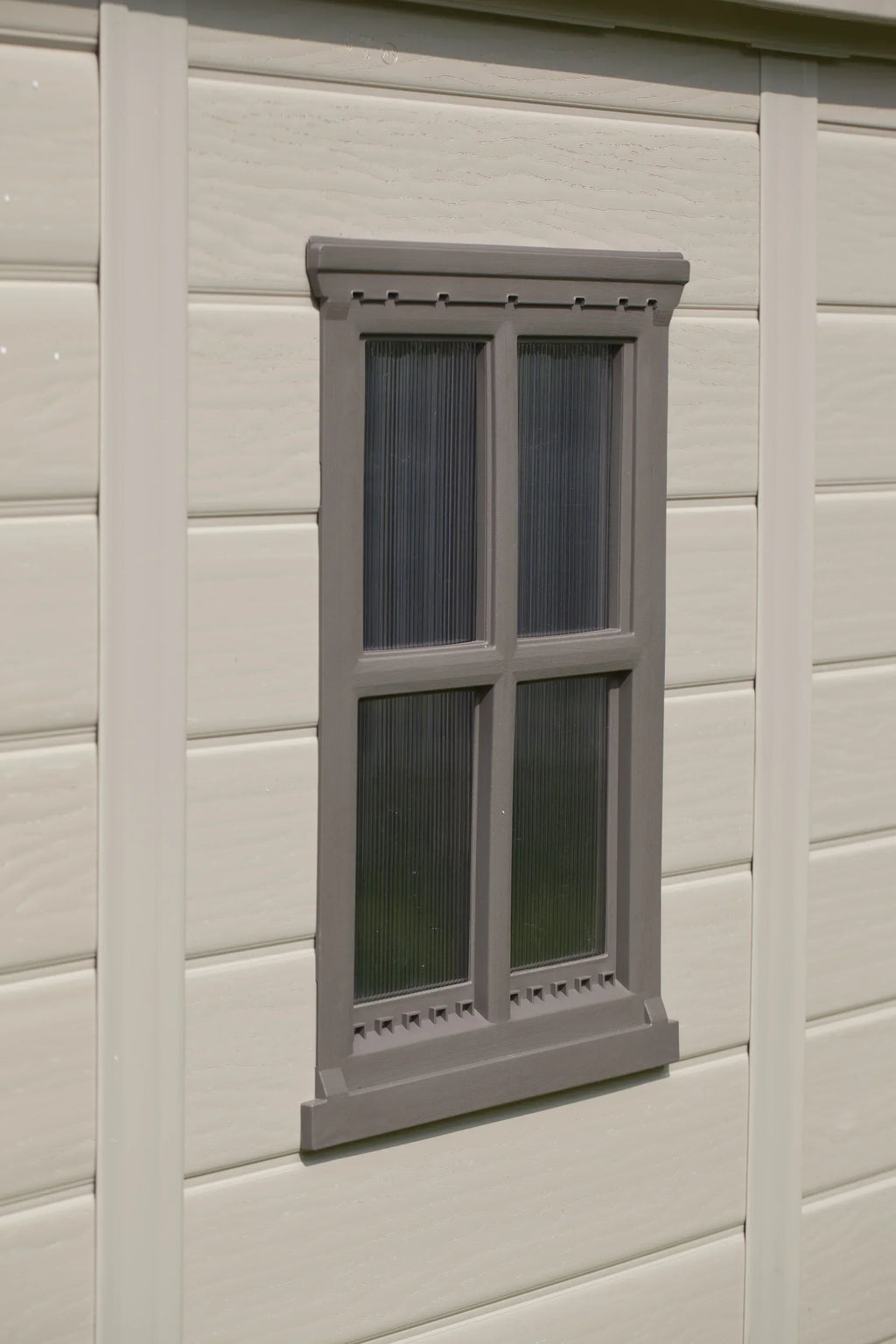 Keter Factor 8 x 11 Foot All Weather Resin Outdoor Storage Shed, Taupe