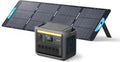 Portable Power Station, 1800W (2400W Peak) Solar Generator, 58 Minutes to Fully Charge, 1056wh LiFePO4 Battery,