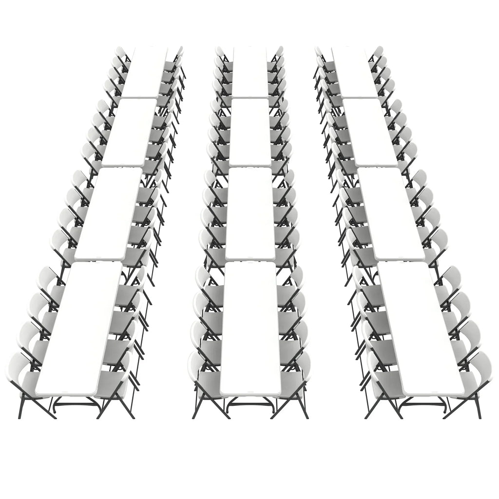 Lifetime Folding Table and Chair Set - Pack of 108