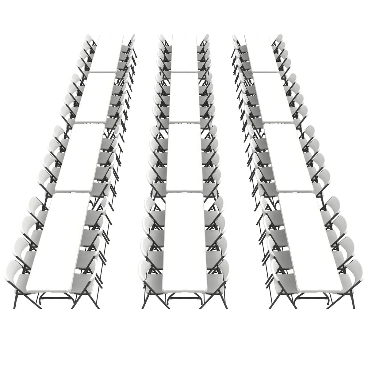 Lifetime Folding Table and Chair Set - Pack of 108