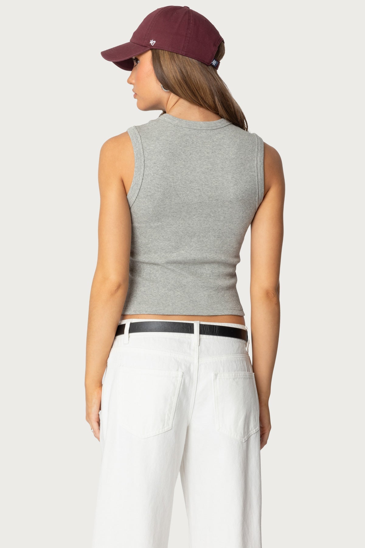 Basel Button Up Tank Top