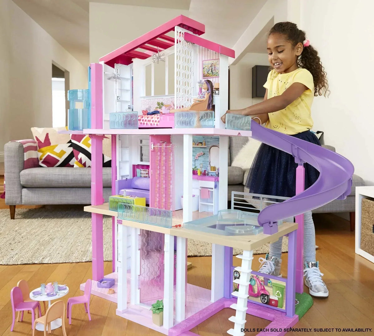 Barbie DreamHouse Dollhouse with 70+ Accessories Working Elevator Lights & Sounds