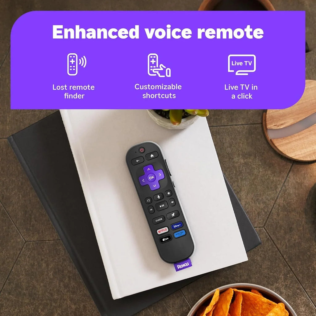 Roku 50" Select Series 4K HDR Smart TV with voice remote