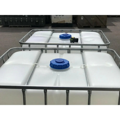 330-gallon food-grade IBC containers | Drinking water and rainwater harvesting containers